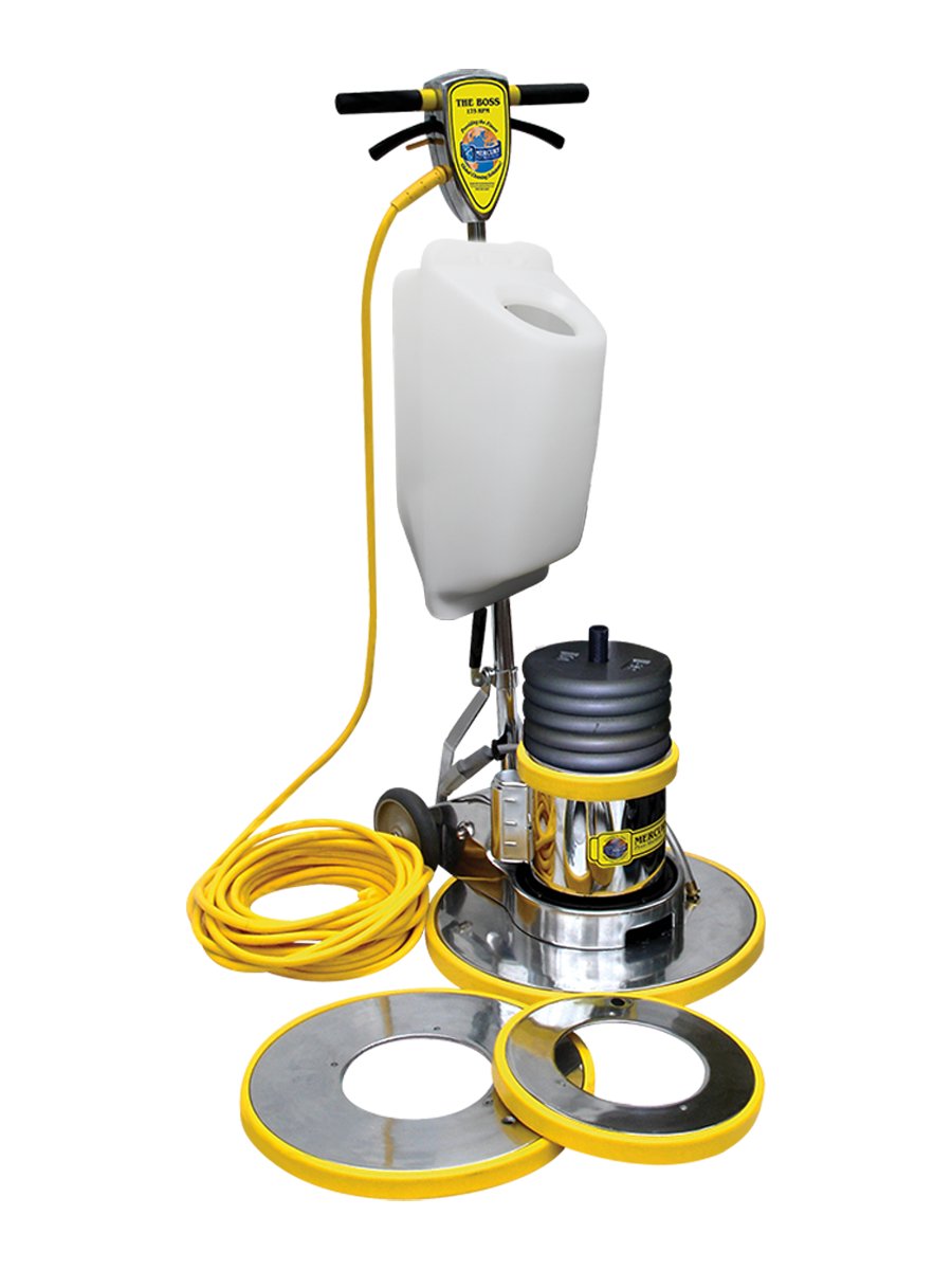 Boss Multi-Tasker Floor Machine with Solution Tank and Weight Kit